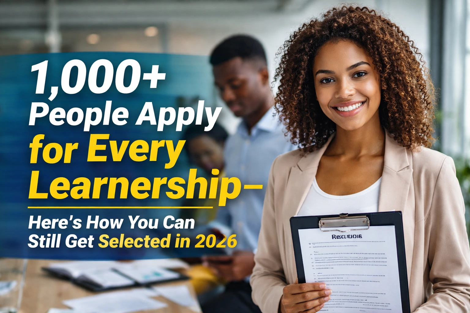 1,000+ People Apply for Every Learnership—Here’s How You Can Still Get Selected in 2026