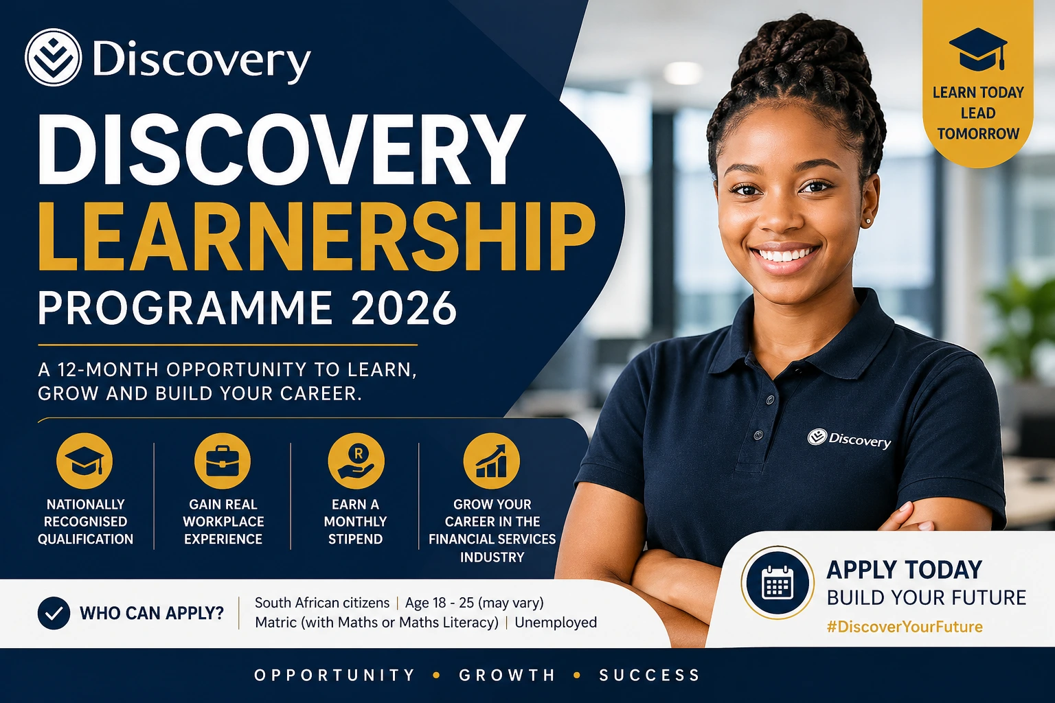 Discovery Learnership Programme 2026