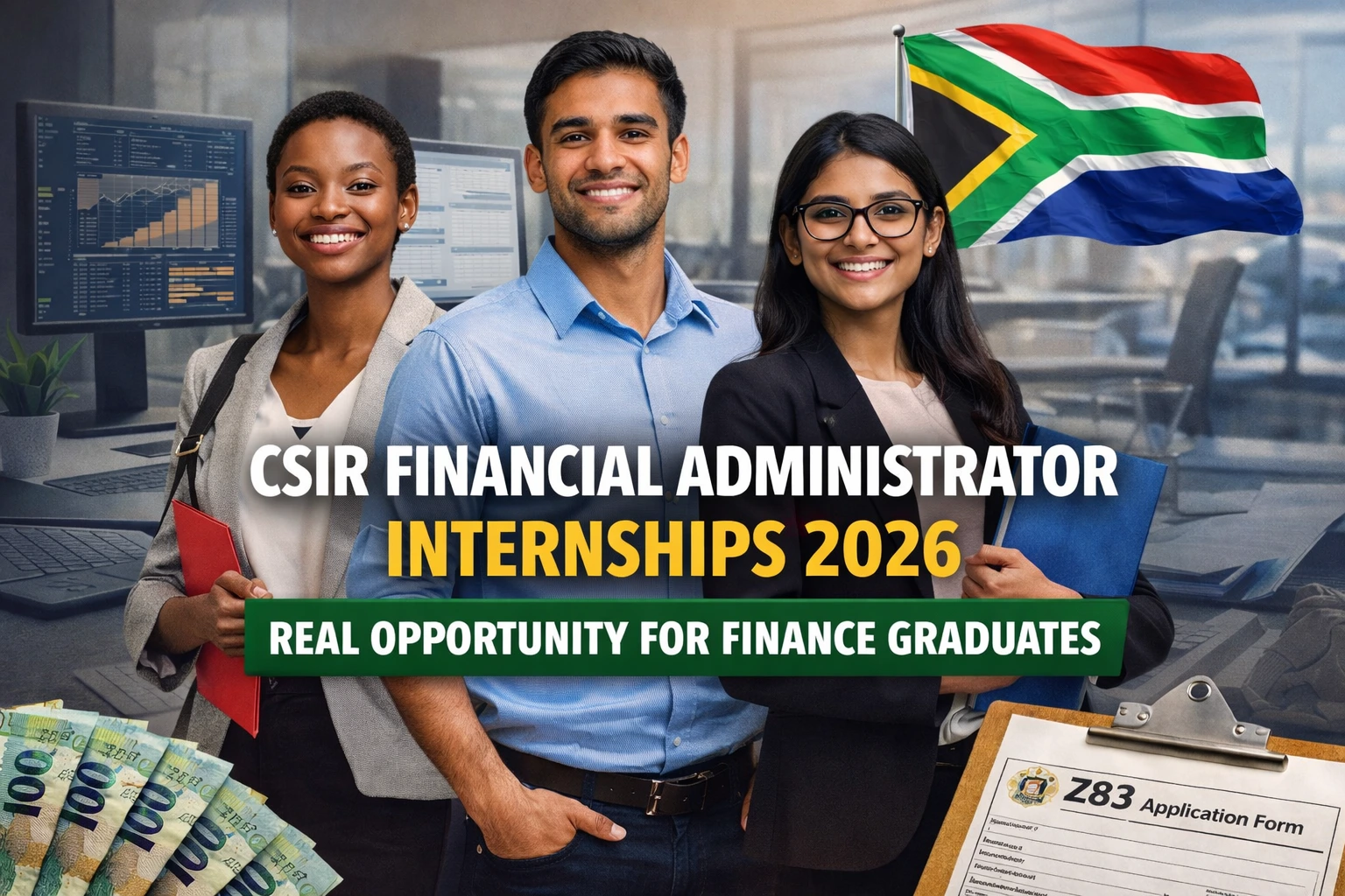 CSIR Financial Administrator Internships 2026