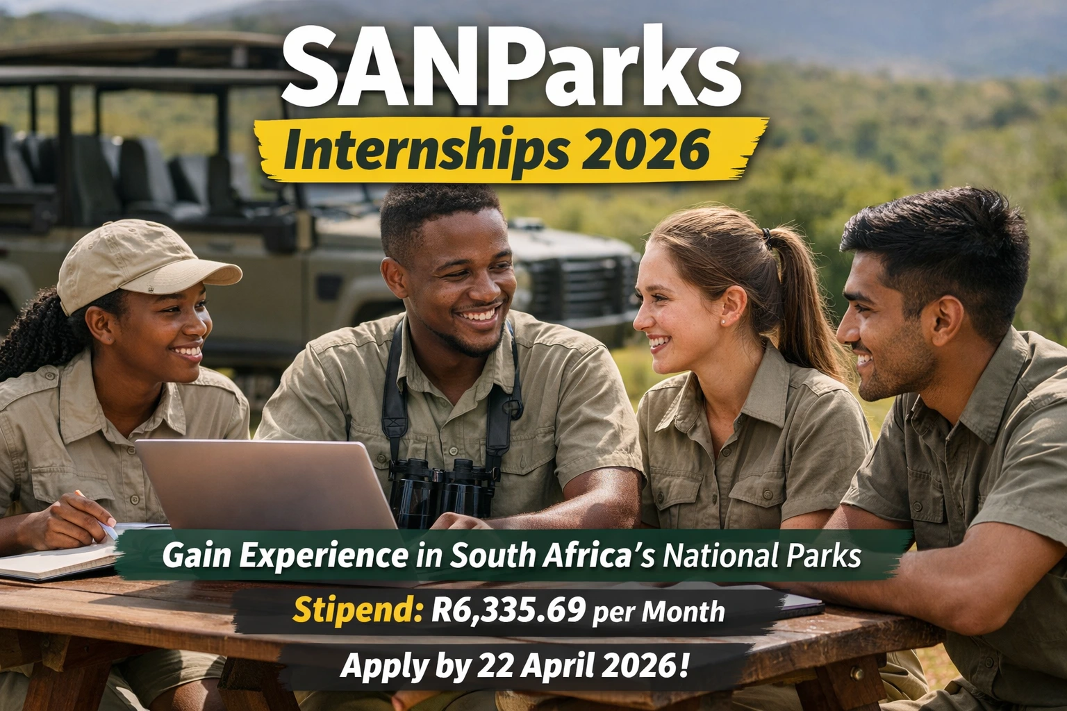SANParks Internships 2026: Complete Application Guide for South African Graduates
