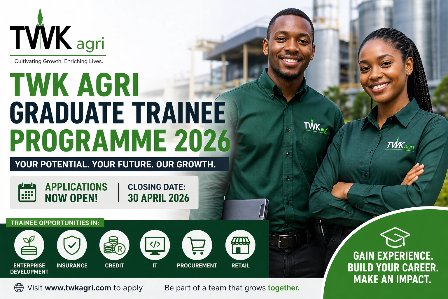 TWK Agri Graduate Trainee Programme 2026