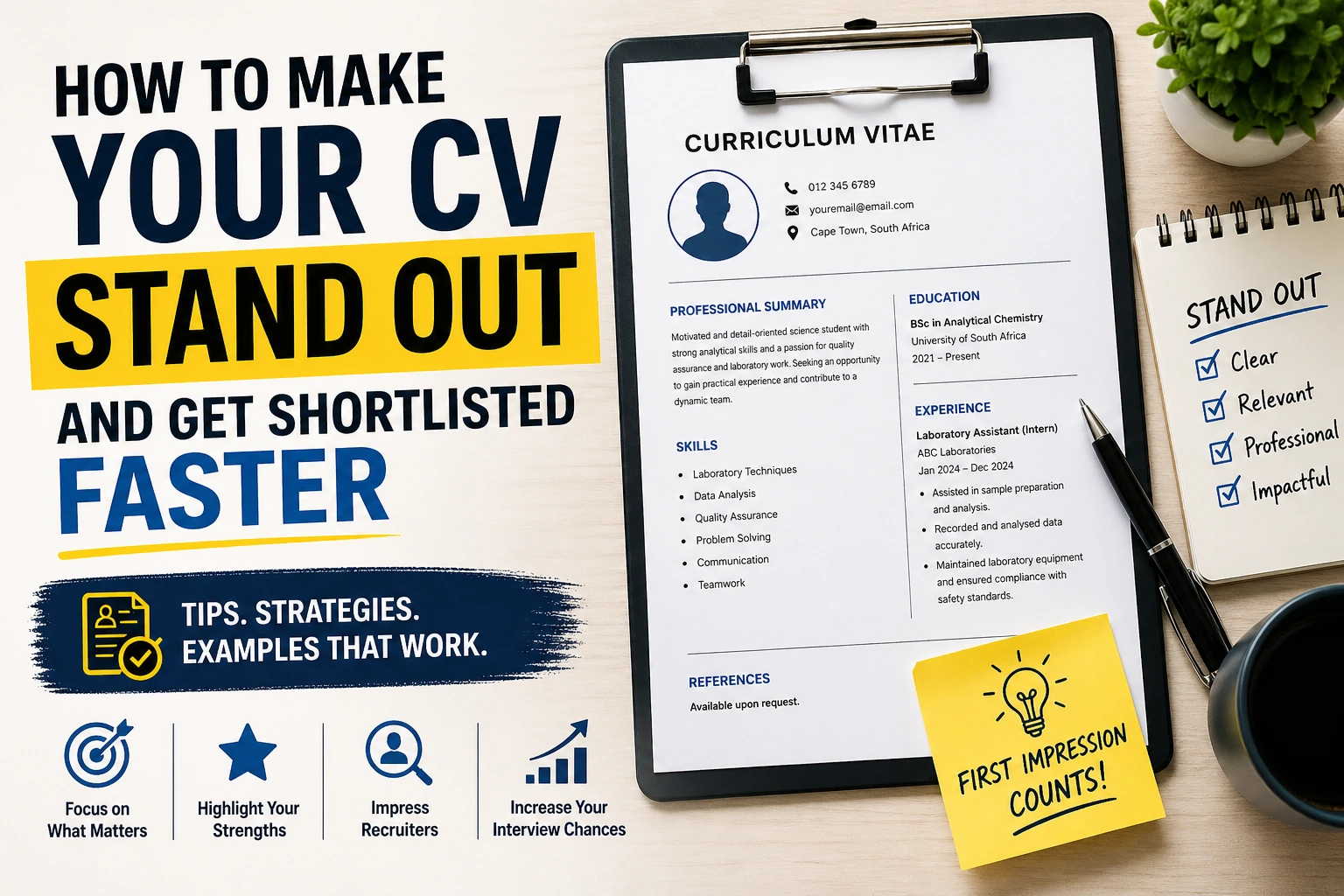 how to make your CV stand out